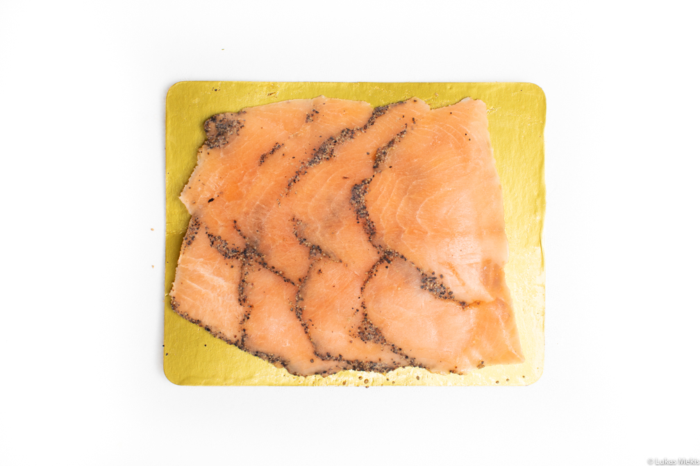 SLICE DE SALMON AHUMA  PIMIENTA 200 G