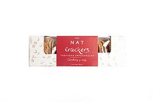 NAT CRACKERS CRANBEERRY Y NUEZ